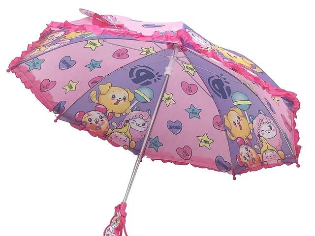 A Pikmi Pops kids umbrella opened wide